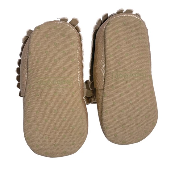 095 Baby Gap Gold Moccasin's NWOT - Picture 4 of 4